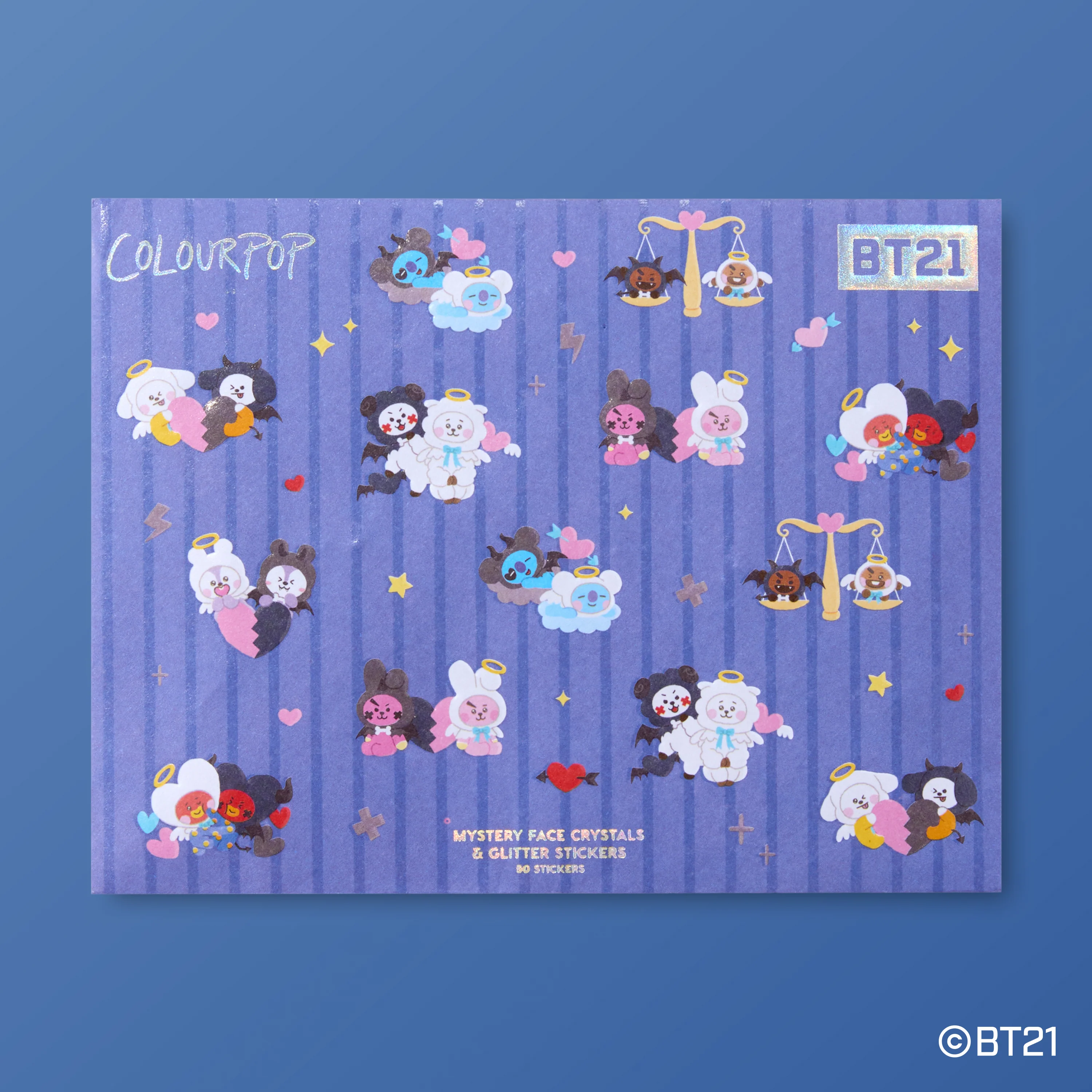Mystery BT21 Face Crystals