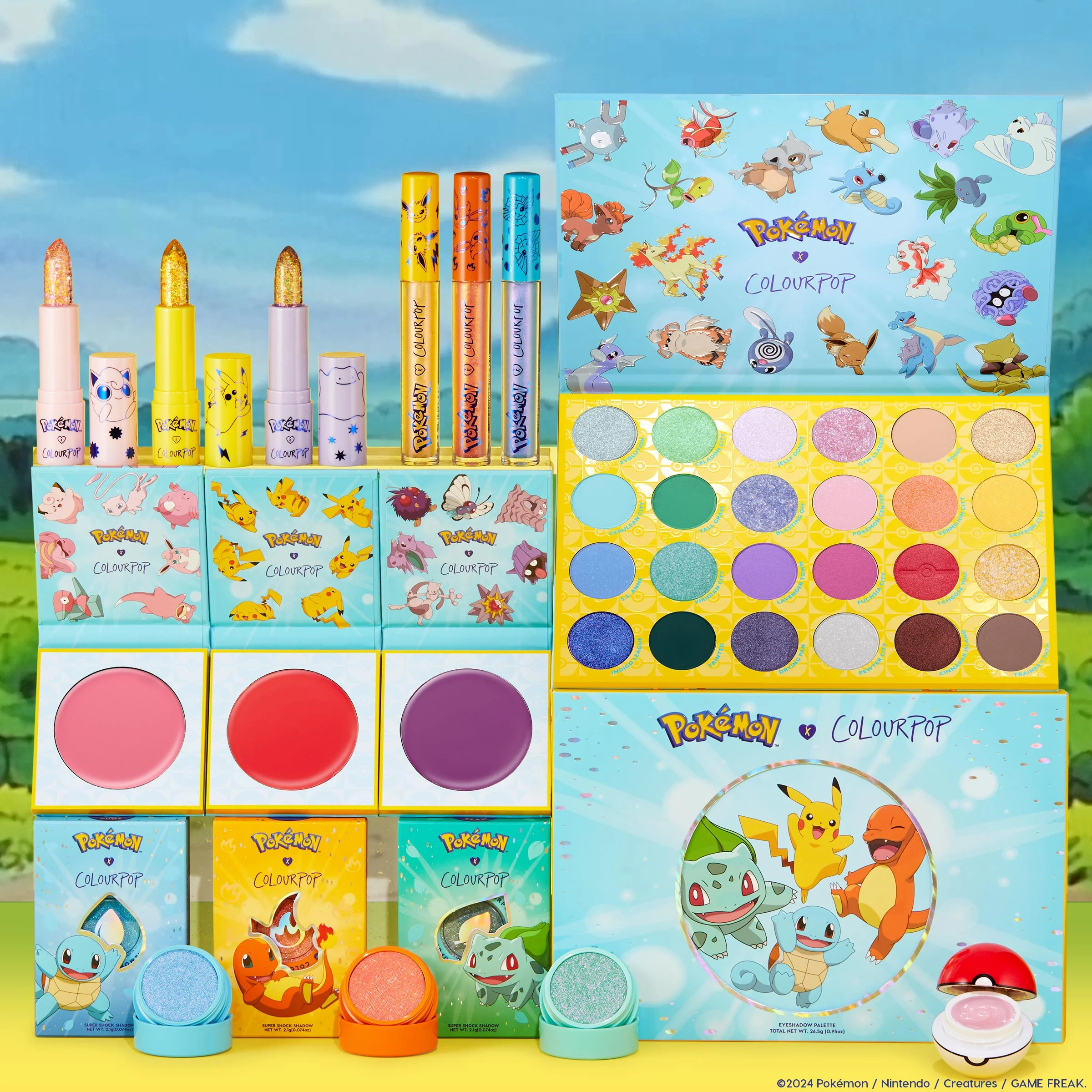 Pok??mon x ColourPop Collection