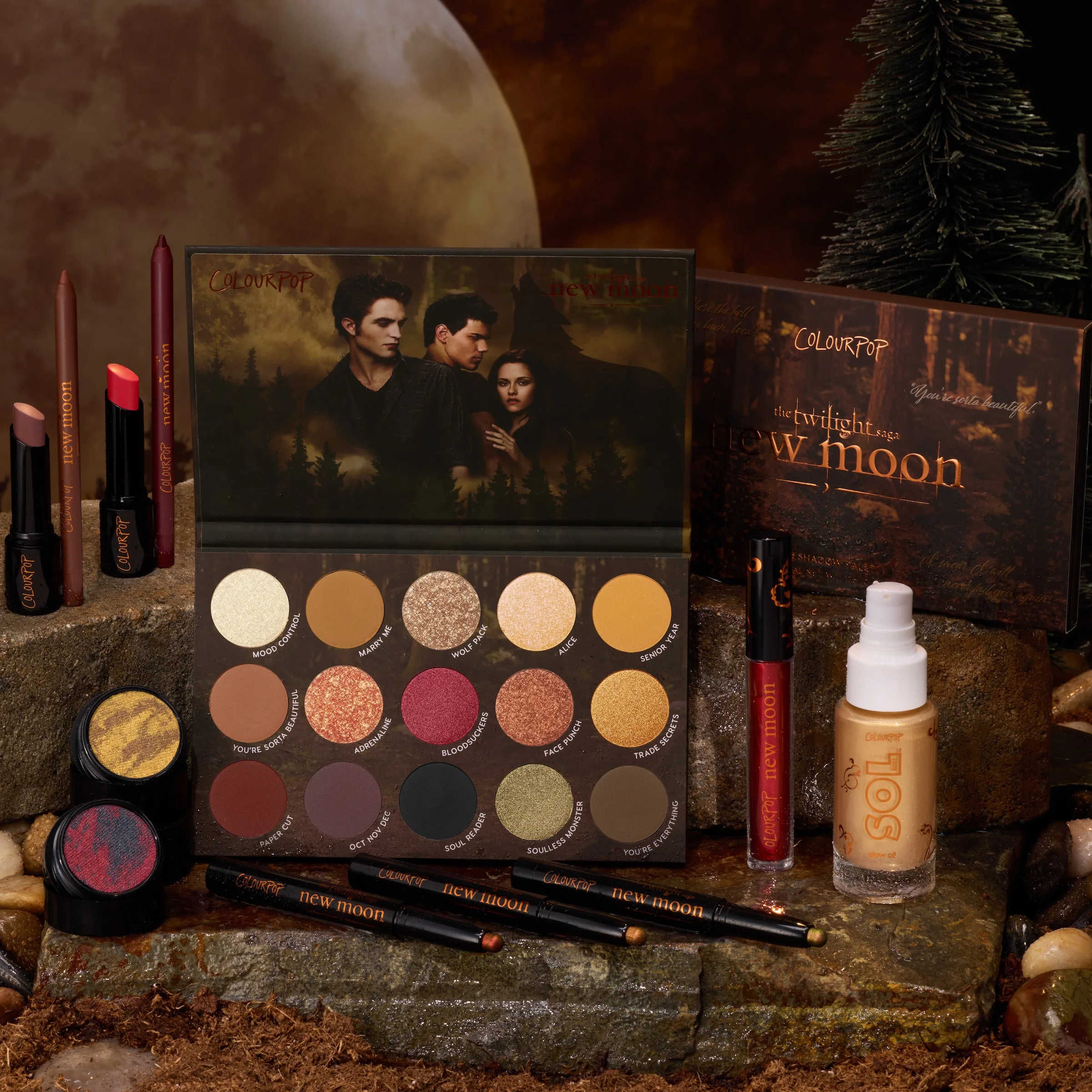 Twilight New Moon x ColourPop Full Collection